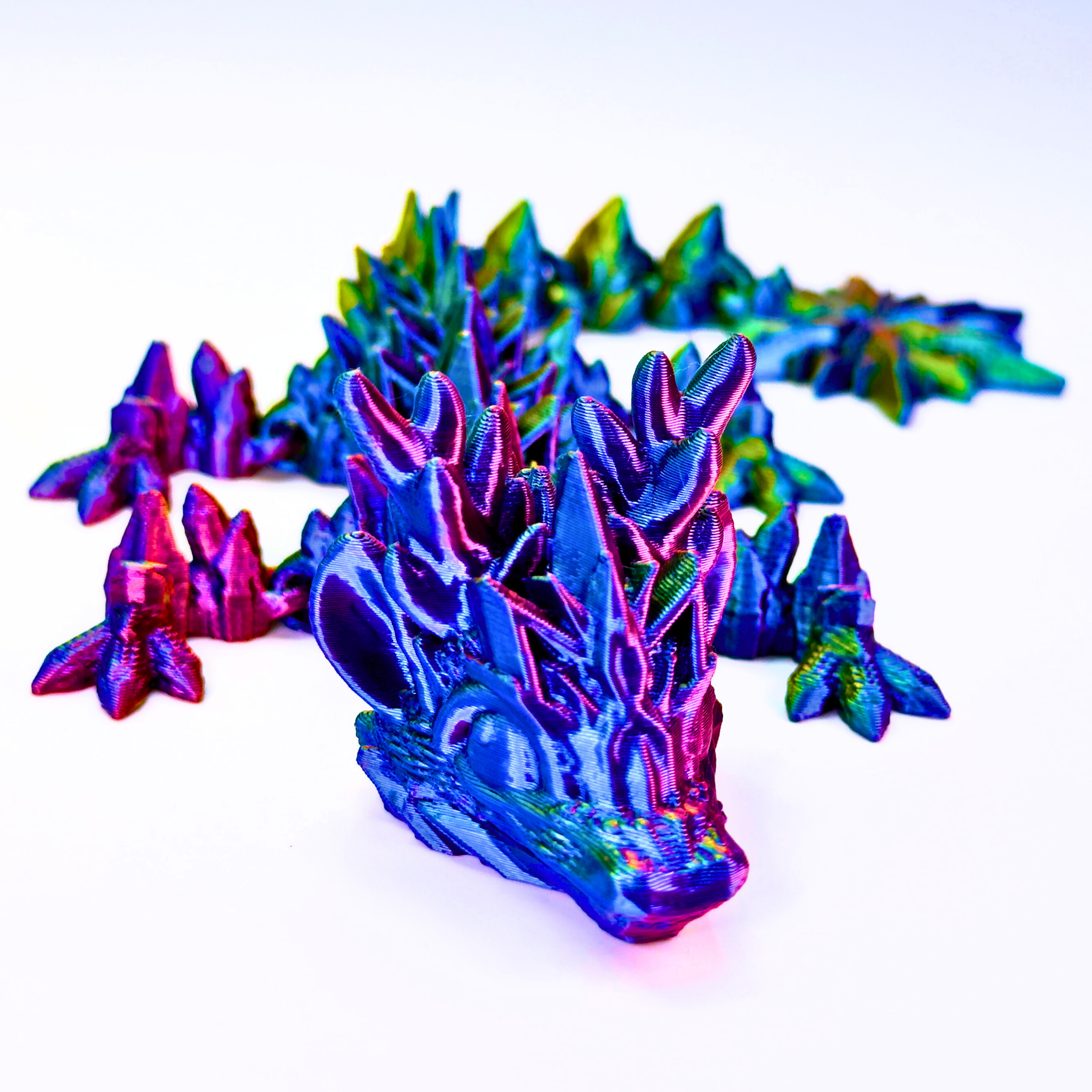 Dragon Fidgets - Wholesale Fidgetspeelgoed - Kinderen - 9" Rendier Sneeuwvlok Winter Draak Fidget Speelgoed5