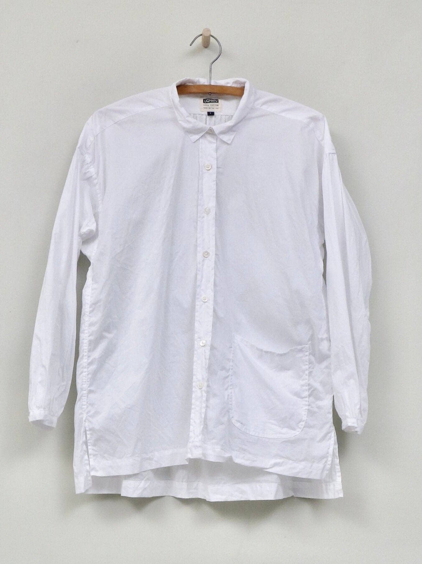 UQNATU - Wholesale Button Down Shirt - Women's - Long Sleeve Smock Organic Batiste8