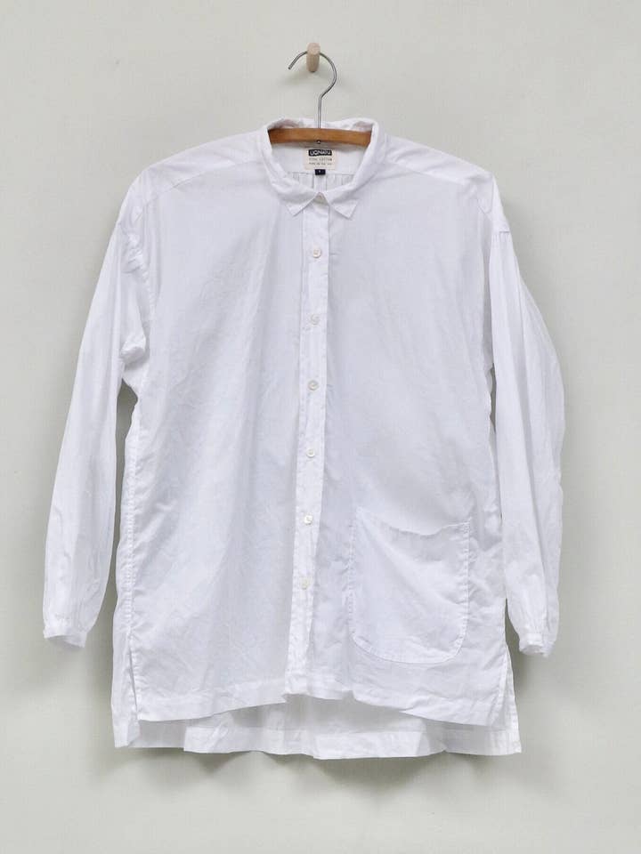 UQNATU - Wholesale Button Down Shirt - Women's - Long Sleeve Smock Organic Batiste8