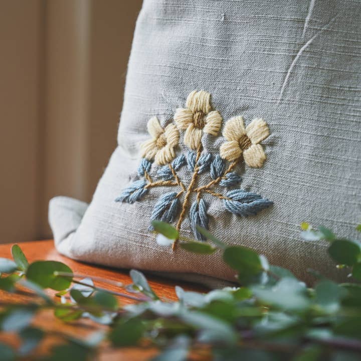 Galley and Fen - Wholesale Throw Pillow Cover - Florence Pillow (Natural)