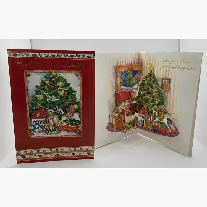 DICKENS INC. - Vente Cartes de Noël - Cartes de Noël en boîte pop-up 3D | ABX24B9