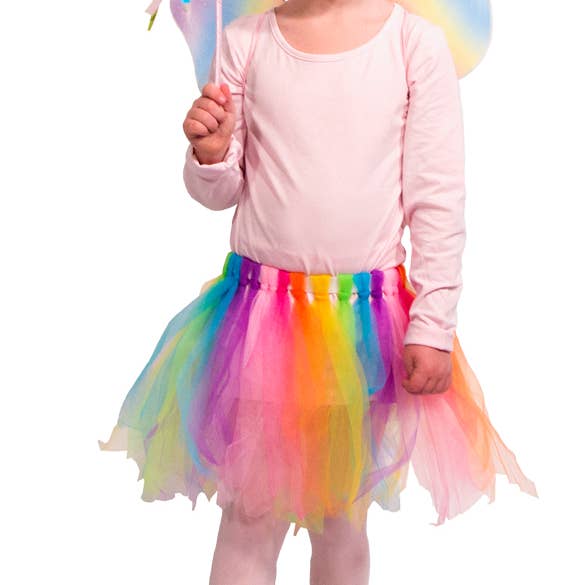 Rainbow fe nederdel med vinger for engroshandel hos Folat BV