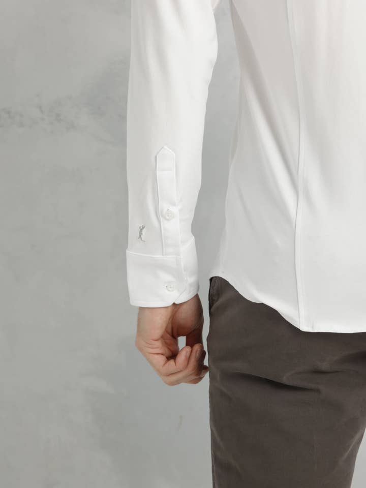 COMODO - Wholesale Button Down Shirt - Men's - COMODO Stretch Shirt (Slim Fit)3