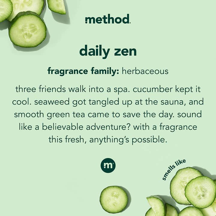 First Choice Buying - Wholesale Body Cream/Lotion - Method Body Daily Zen Replenishing Lotion, 13.5 oz