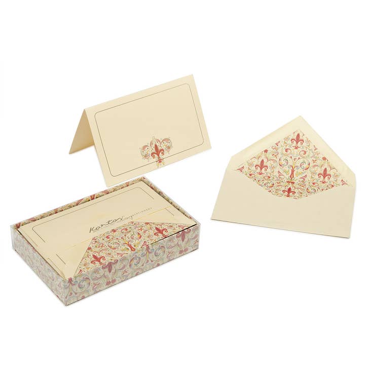 Boîte à cartes double « Giglio » pour la vente par Kartos