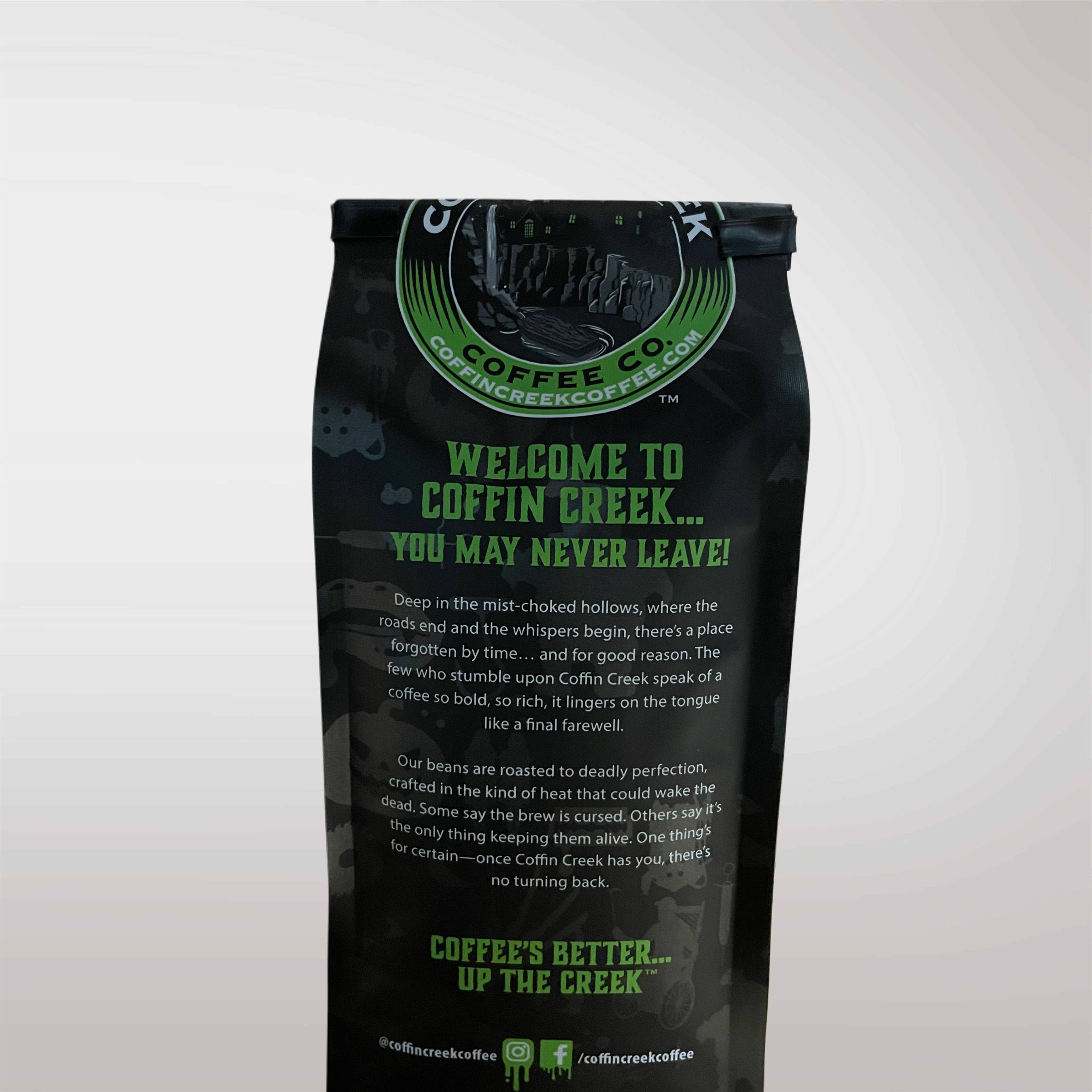 Coffin Creek Coffee - Vente Grains de café - Pumpkinhead Pete - Saveur d'épices à la citrouille2