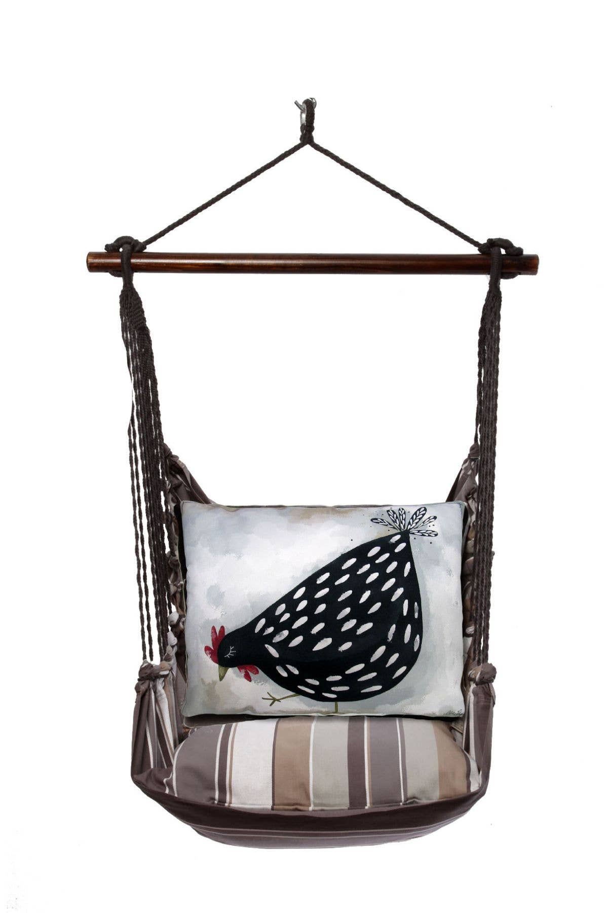 Magnolia Casual - Wholesale Swing Set - Hammock Swing 4-Piece Set indoor / outdoor - Slate Gray15