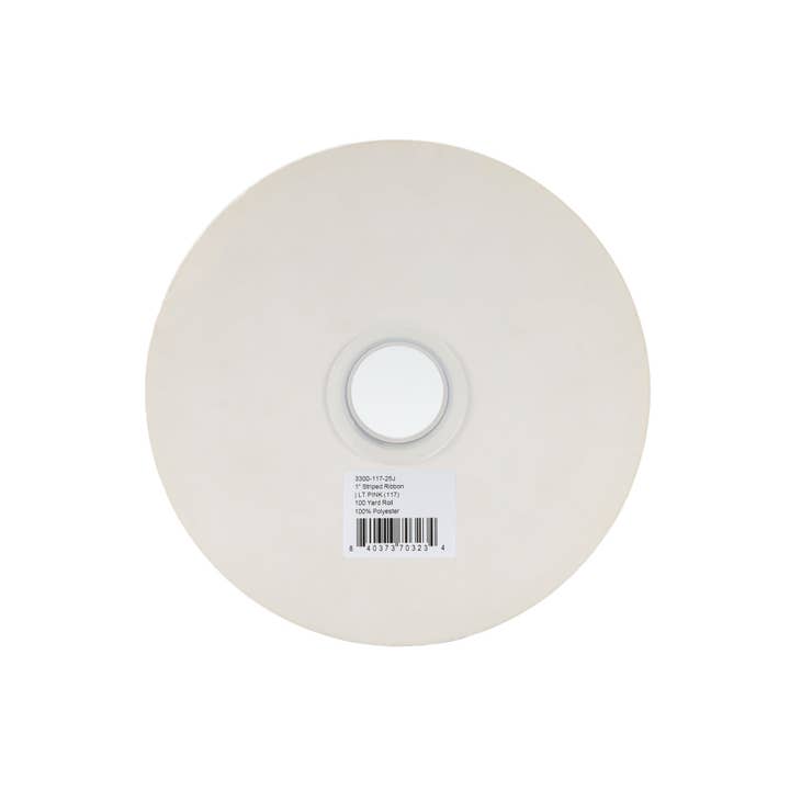 LA Ribbons Wholesale - Wholesale Ribbon - Gift Wrapping - 1" Striped Ribbon | 100 Yard Roll3