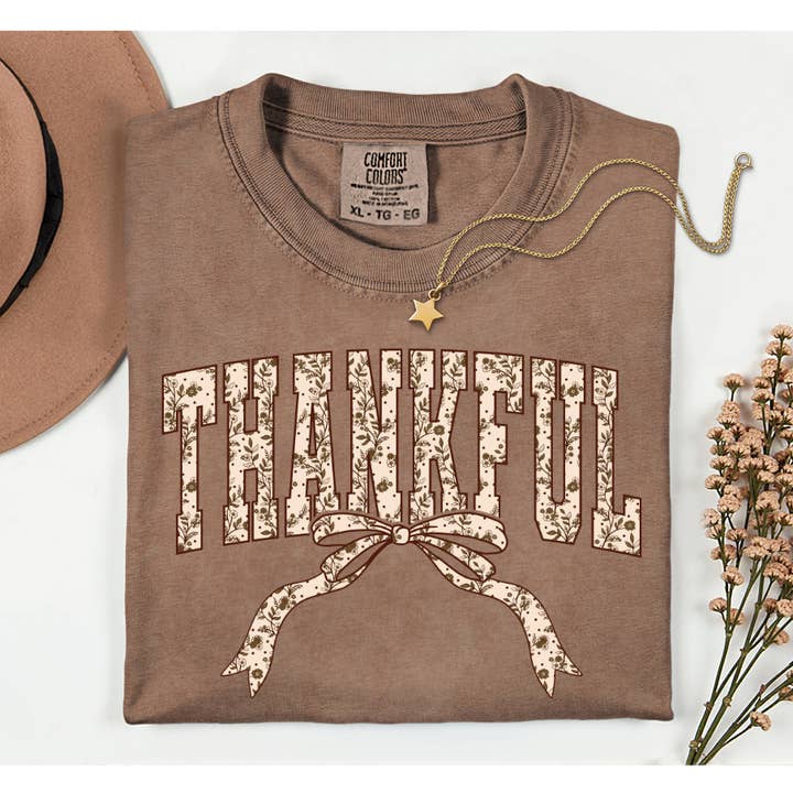 Thankful shirt for wholesale by Southern Backroad Tees LLC