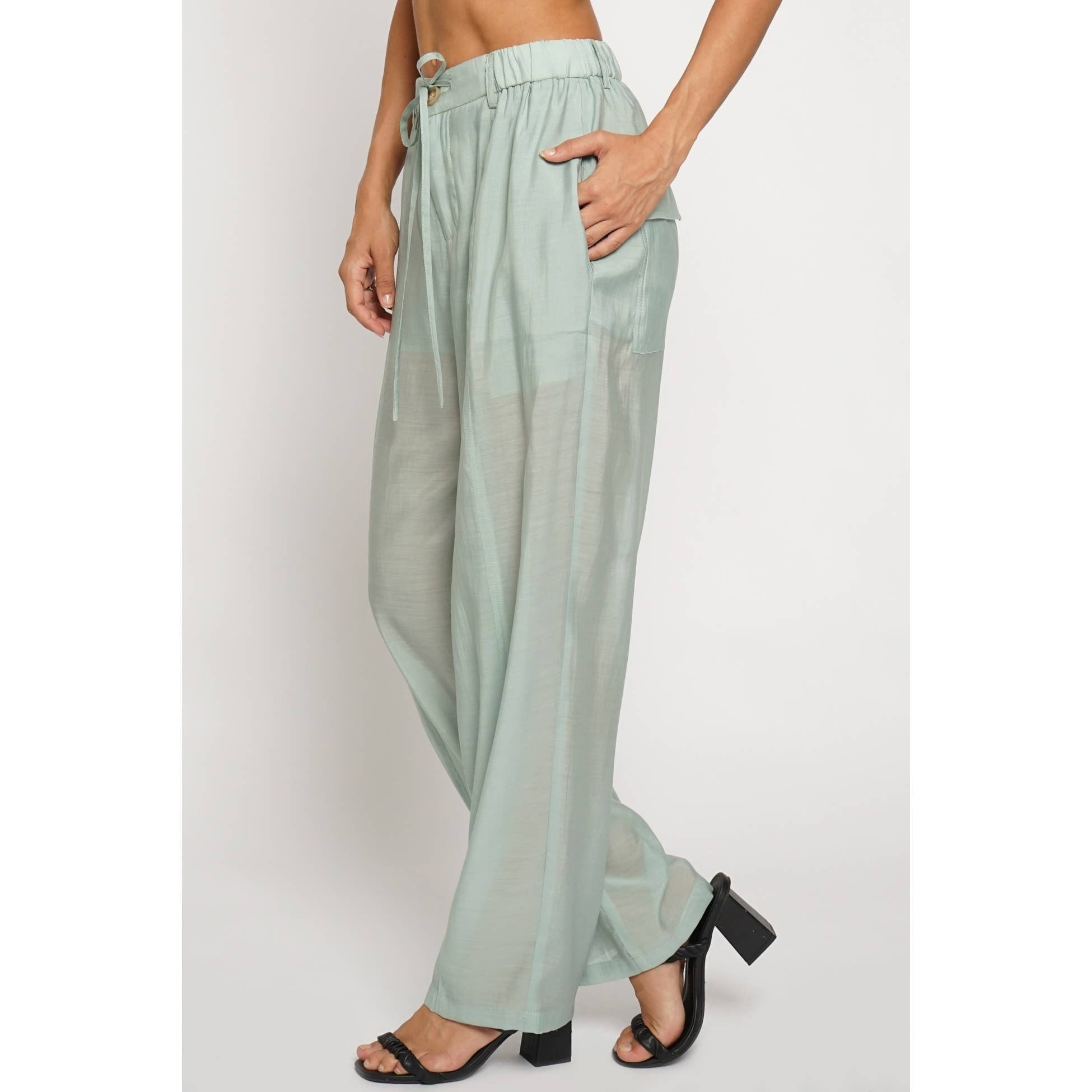 Sans Souci – wholesale Pants – Women's – SHEER PANTS5