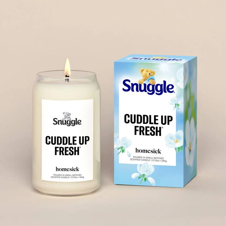 Cuddle Up Fresh Candle for wholesale by Homesick Candles