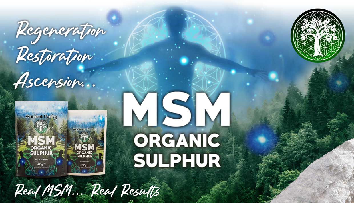 Ancient Purity – wholesale Oral supplement/vitamin – MSM Organic Sulphur | Pure 99% Sulphur Crystals | 250-500g2