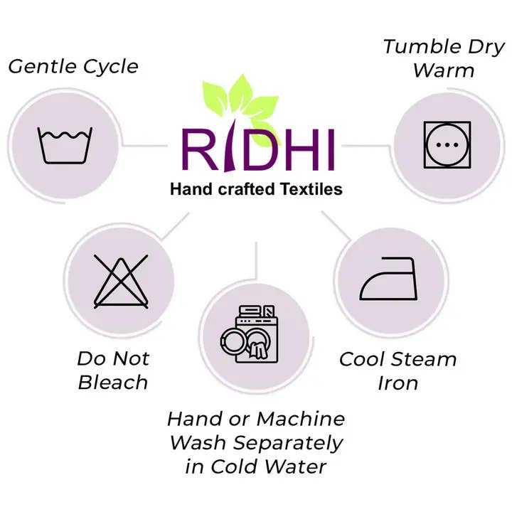 Fabricrush - Vendita all'ingrosso Tovaglie - Tovaglia rettangolare in cotone Fabricrush Baby Blue Eyes7