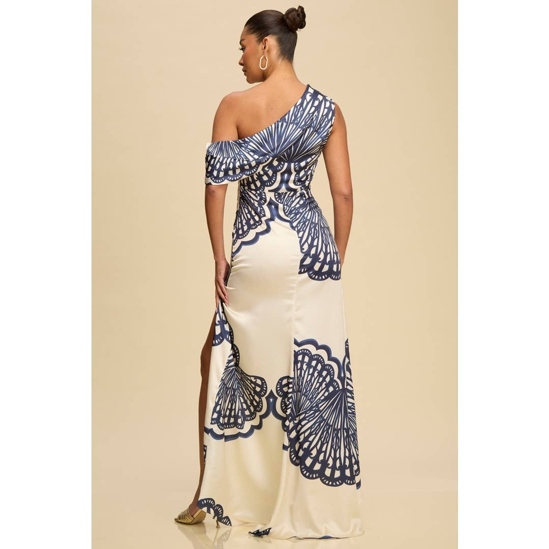 Luxxel – wholesale Dress – Women's – ARIA OFF/S MAXI DRESS1