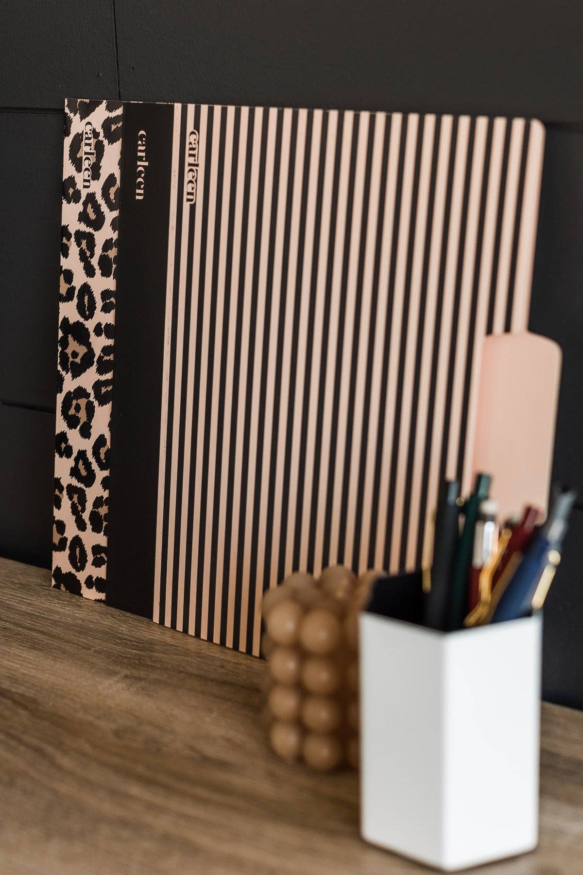 Carleen Creative - Wholesale Folders - 3-Pack File Folder Set - Leopard Print1