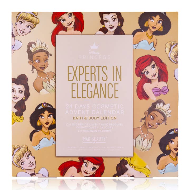 Accentra - Vente Set de bain et corps - Calendrier de l'Avent Disney Princess pour enfants