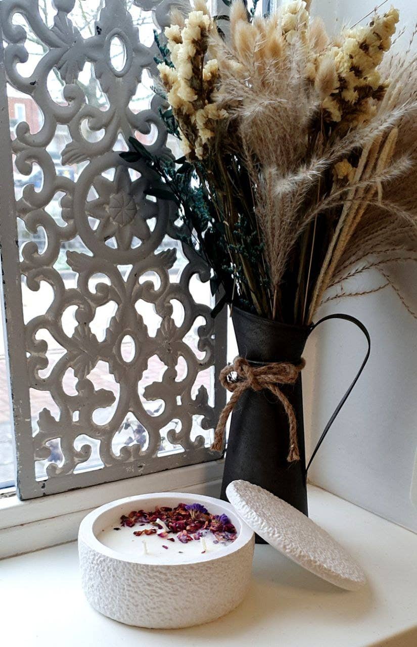 kanara Oud - Wholesale Jar/Filled Candle - Ivory Essence  Handgemaakte Betonnen Kaars met Deksel 250g3