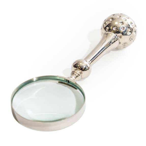 Lupa grande con forma de pelota de golf en el tee para venta al por mayor de McGowan & Rutherford Ltd