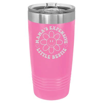 Sugar City Maker – wholesale Insulated mug/tumbler – Mama's Expensive Little Bestie 40oz Tumbler2