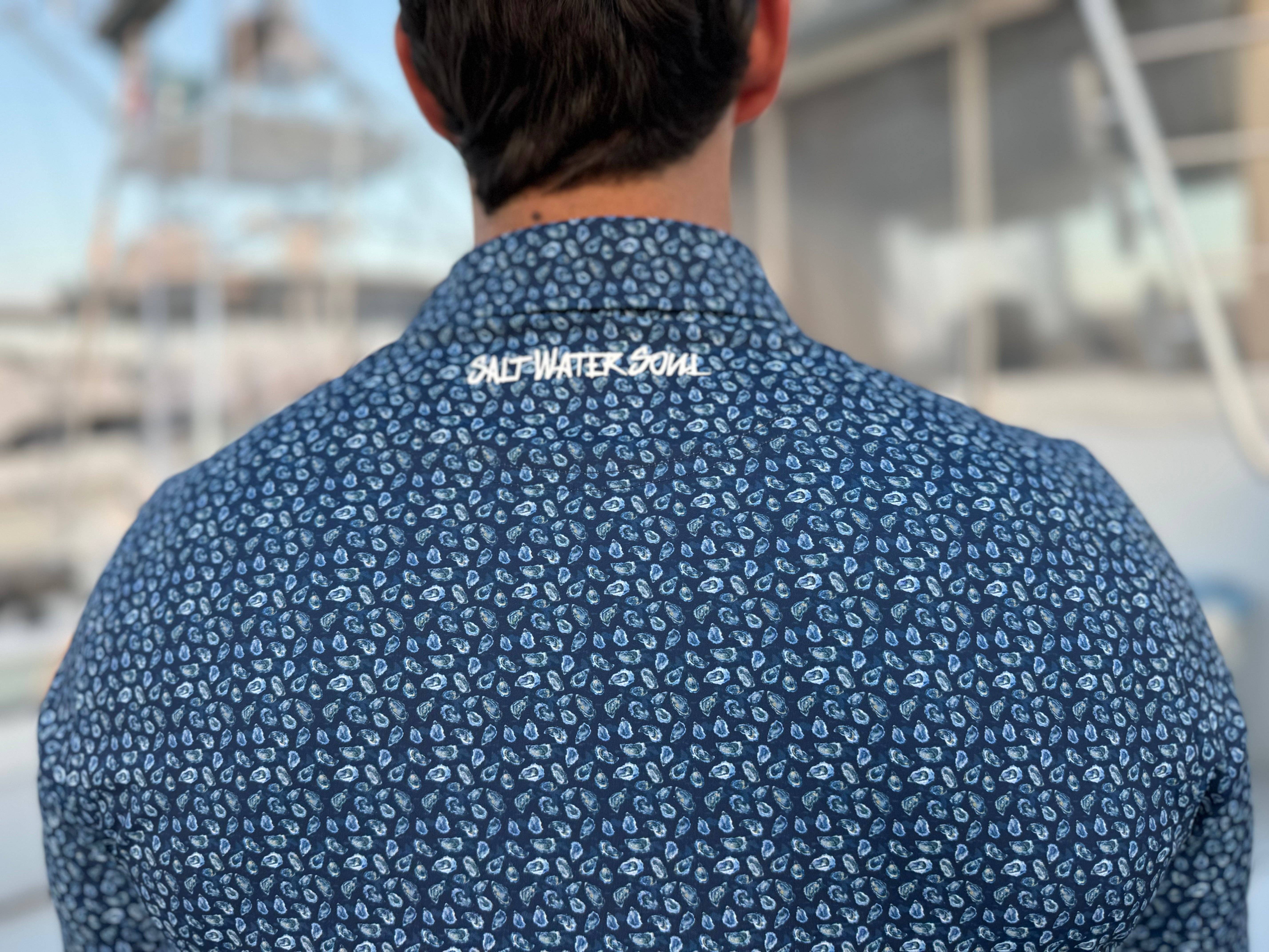 SALT WATER SOUL - Wholesale Polo - Men's - Aw, Shucks! Polo1