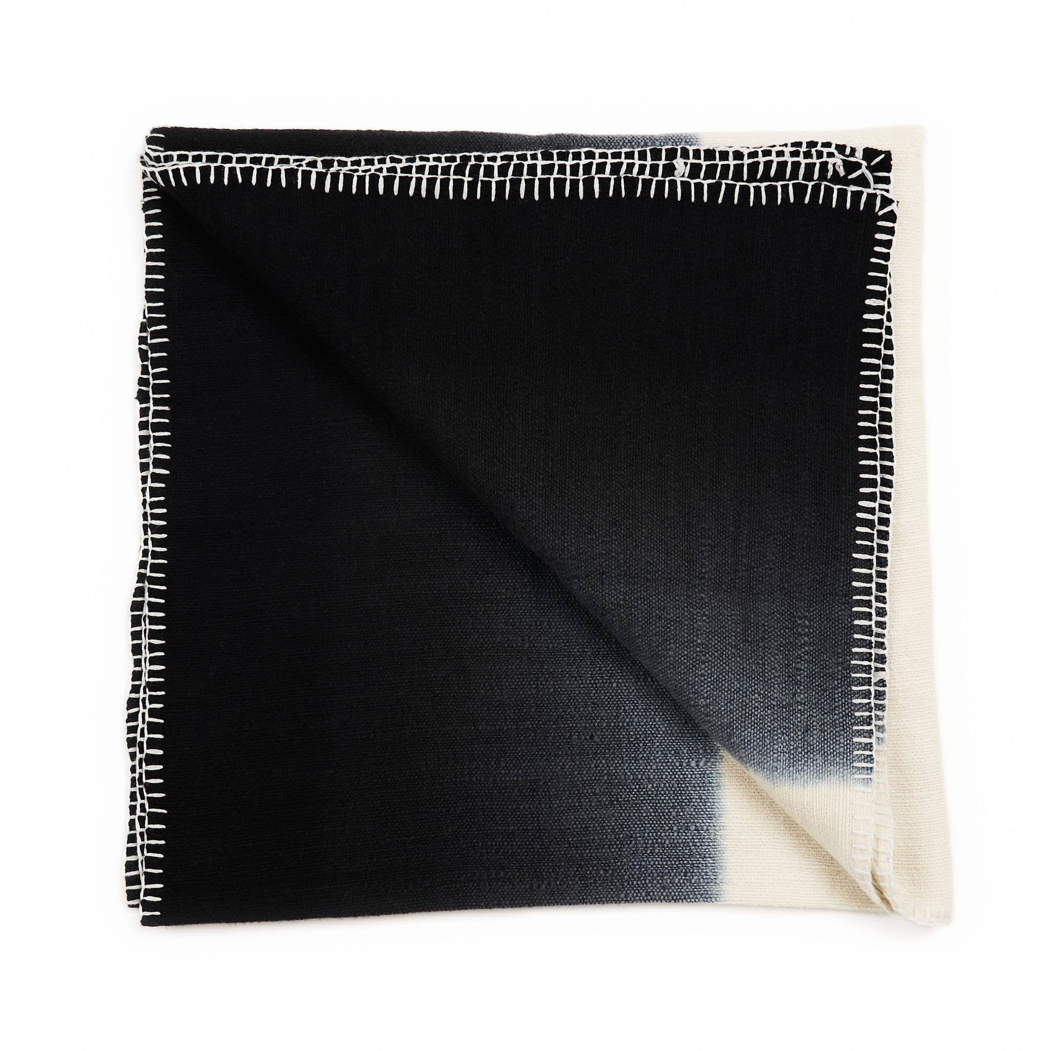 Variously – wholesale Throw blanket – Classic Modern Artisanal Ink Black Throw Soft Plush Merino1
