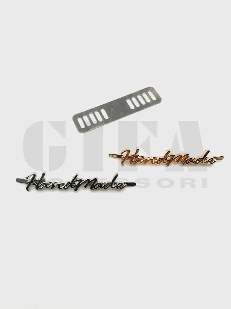 Gifa Accessori - Venta al por mayor Broches - Etiqueta delgada artesanal en zamak con alas2