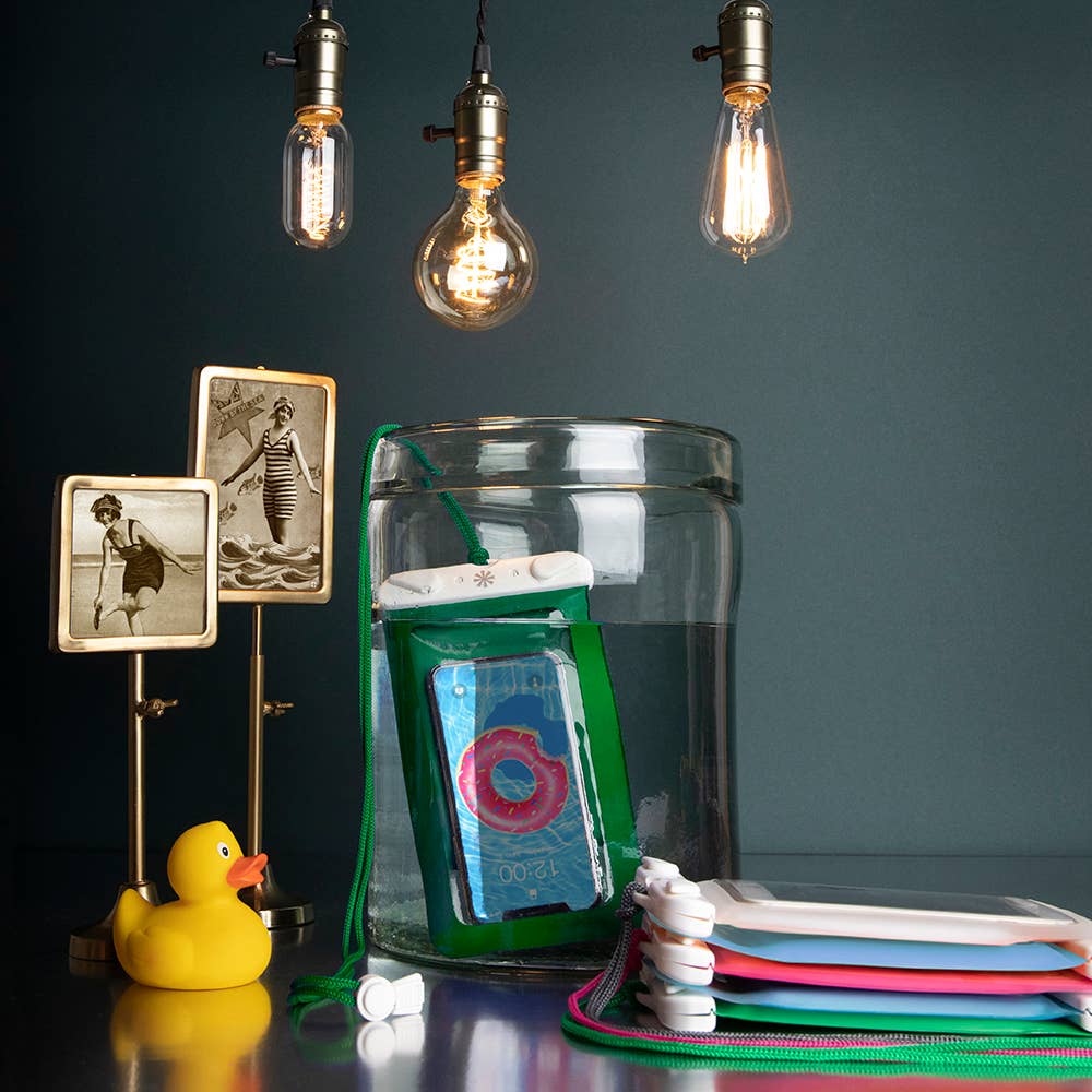 Tech Candy - Vente Coque de téléphone – unisexe - Sac étanche DRY SPELL Water Defender : blanc9