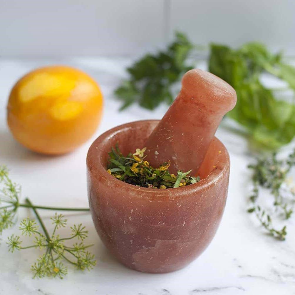 Himalayan Trading Co.® - Wholesale Mortar & Pestle - Pink Himalayan Salt Mortar & Pestle Set – Food Grade7
