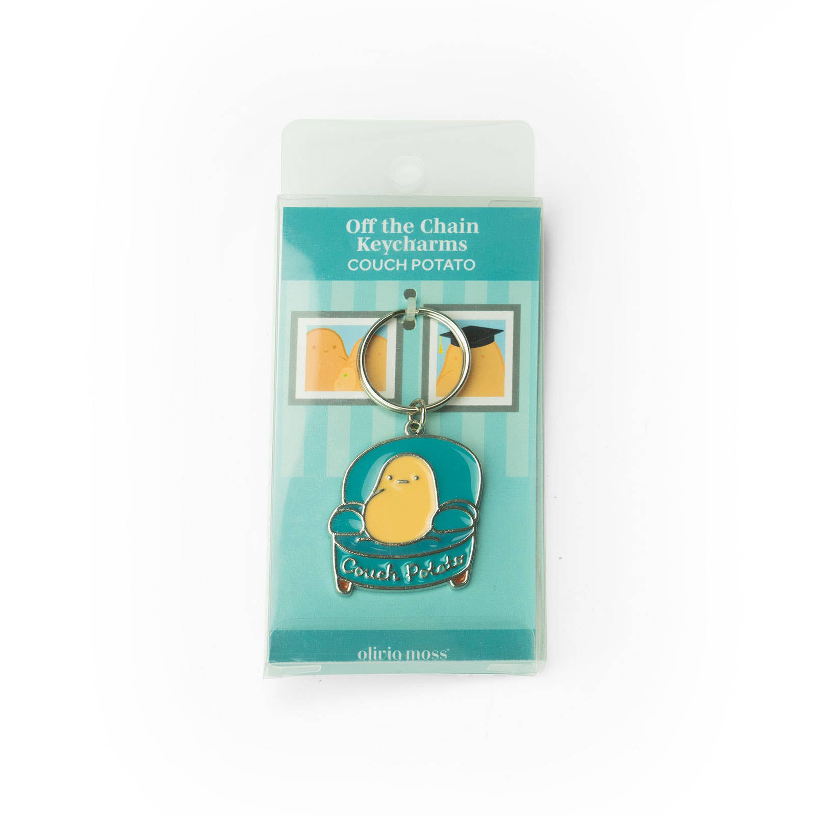 DM Merchandising - Vendita all'ingrosso Portachiavi - Donna - Portachiavi con scritta in inglese «Olivia Moss2