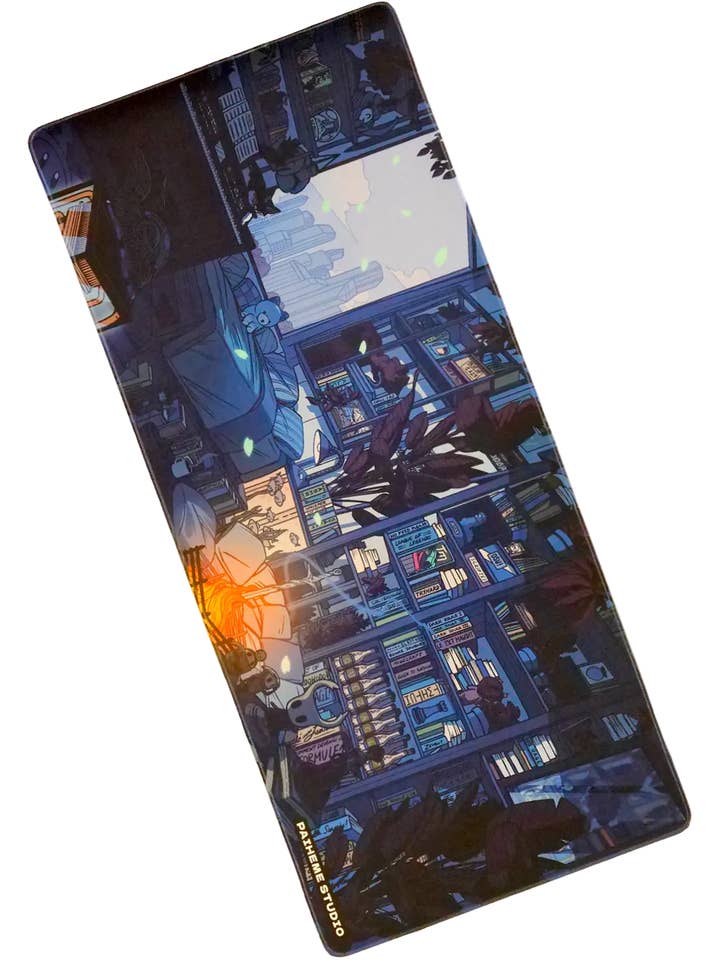 LOFI NIGHT Mouse Pad for wholesale by Paiheme Studio