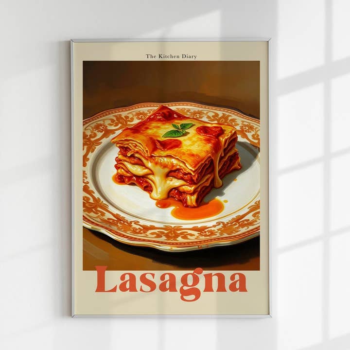 Lasagna The Kitchen Diary for wholesale by Patroa Studio