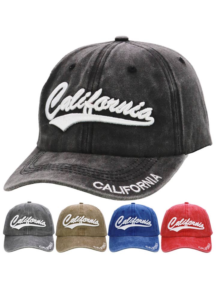 Kalifornien Ostrukturerad Bomullsbasebollkeps för wholesale av Cap Zone