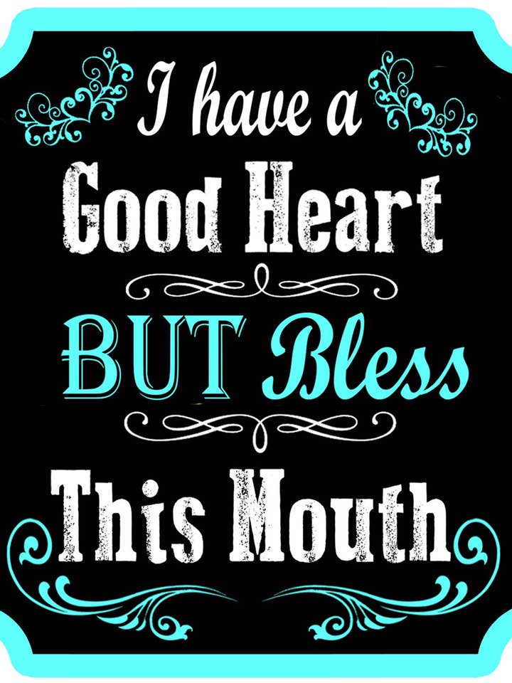 CD-36 Bless this Mouth Decal for wholesale by Southern Attitude