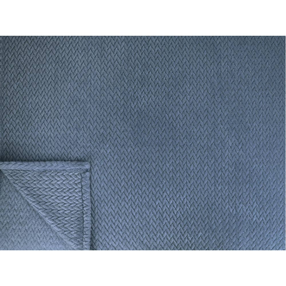 Pavilia – Manta para sofá por atacado – Cobertor de fleece texturizado com estampa de folhas43