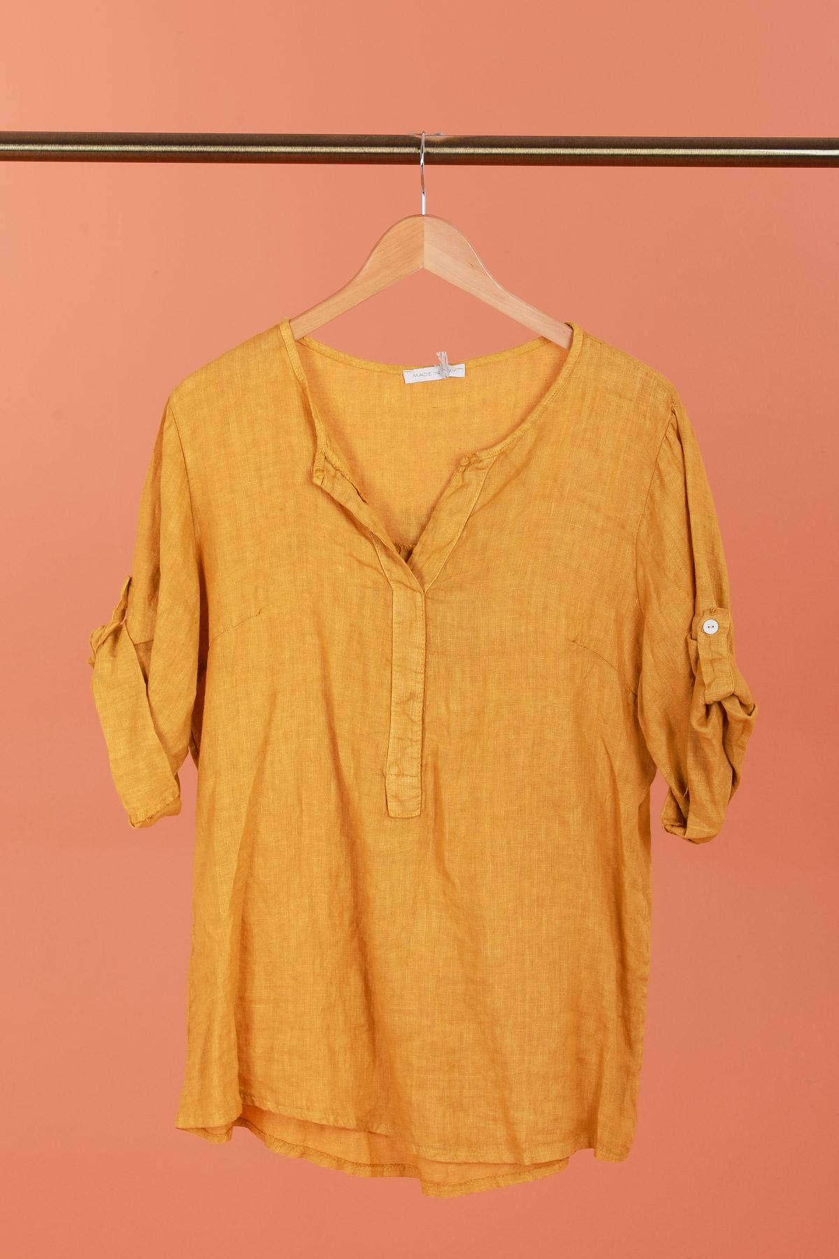 la maison des fibres naturelles - Wholesale Blouse - Women's - top 620411 100% linen made in Italy14