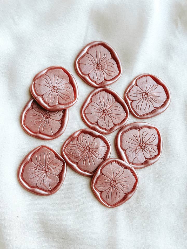 Petal wax seal set for wholesale by Made of Honour Co.