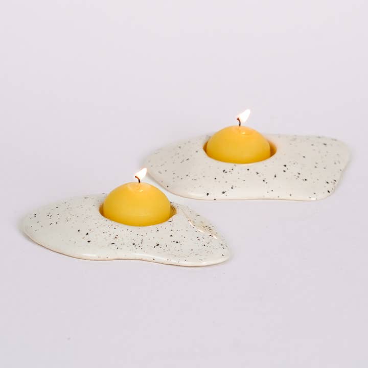 Collin Garrity - Wholesale Candle Holder - Ceramic Salt and Pepper Egg Tea Light Candle Holder3