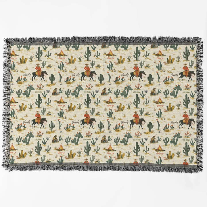 Western Blanket for wholesale by Benoit's Design Co.