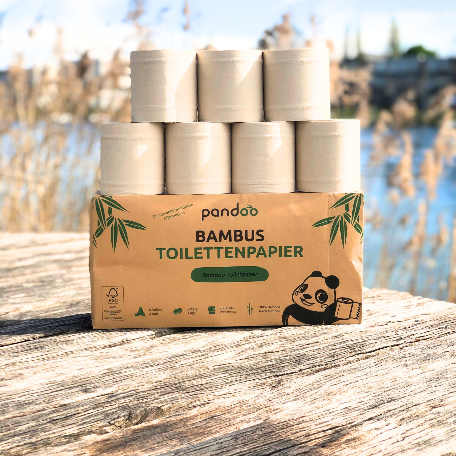 Pandoo - Wholesale Toilet Paper - bamboo toilet paper2