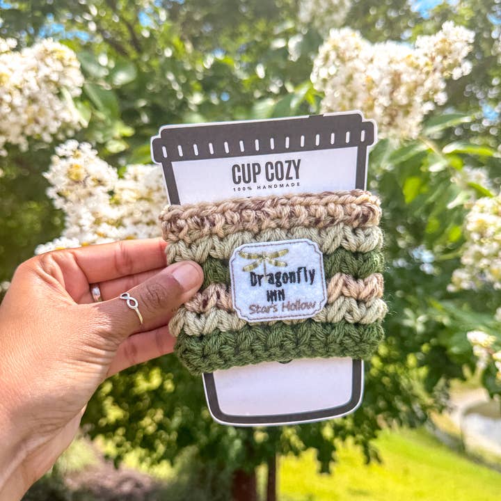WanderlustBee - Wholesale Drink Huggers & Koozies - Dragonfly Inn Cup Cozy / Gilmore Girls Cozy / Stars Hollow0