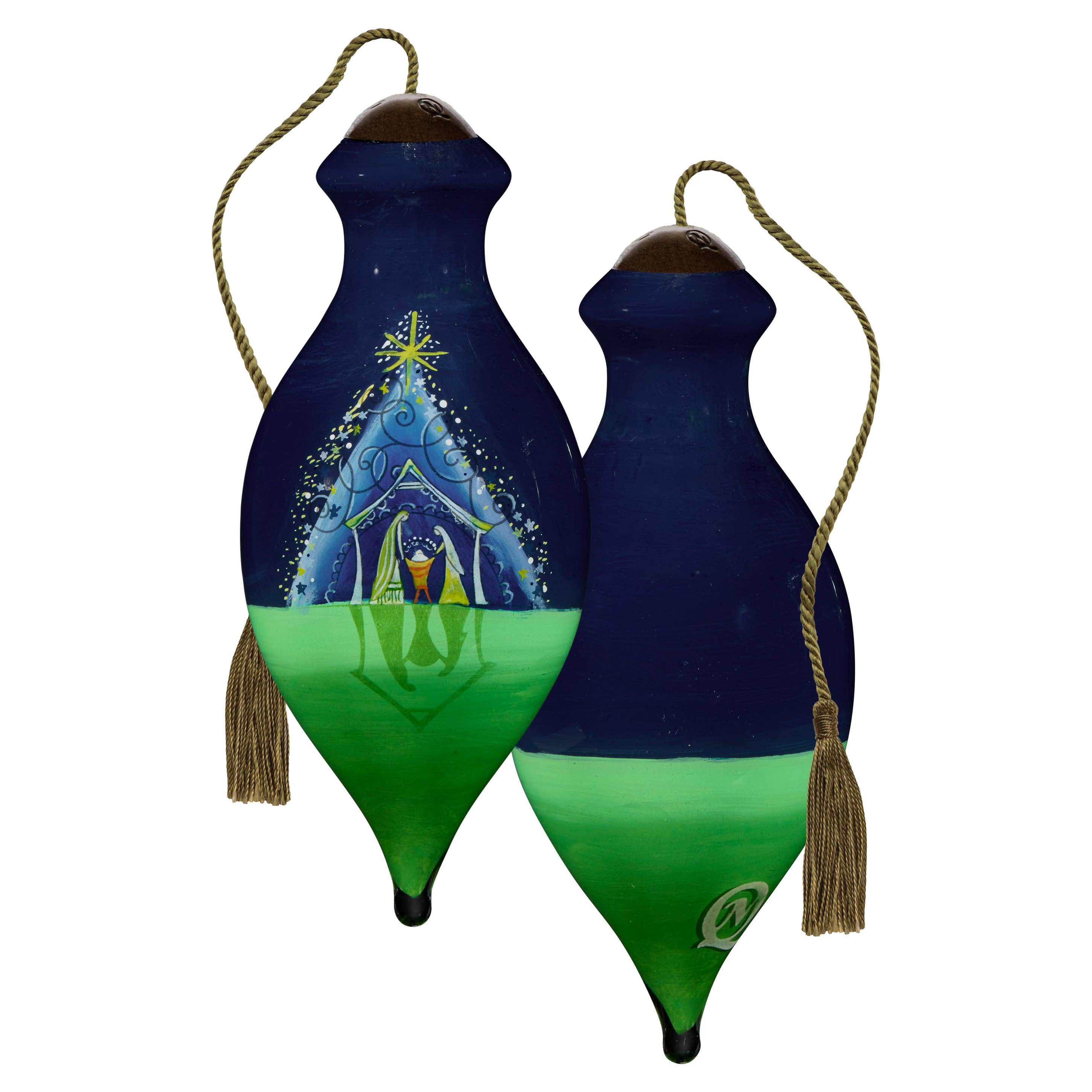 Precious Moments - Wholesale Ornament - Ne’Qwa Art Nativity Scene with Shadow and Sparkling Star 2