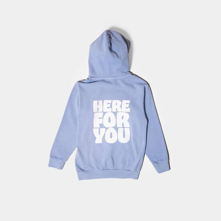 Here For You Grape Hoodie for wholesale by Here For You Clothing