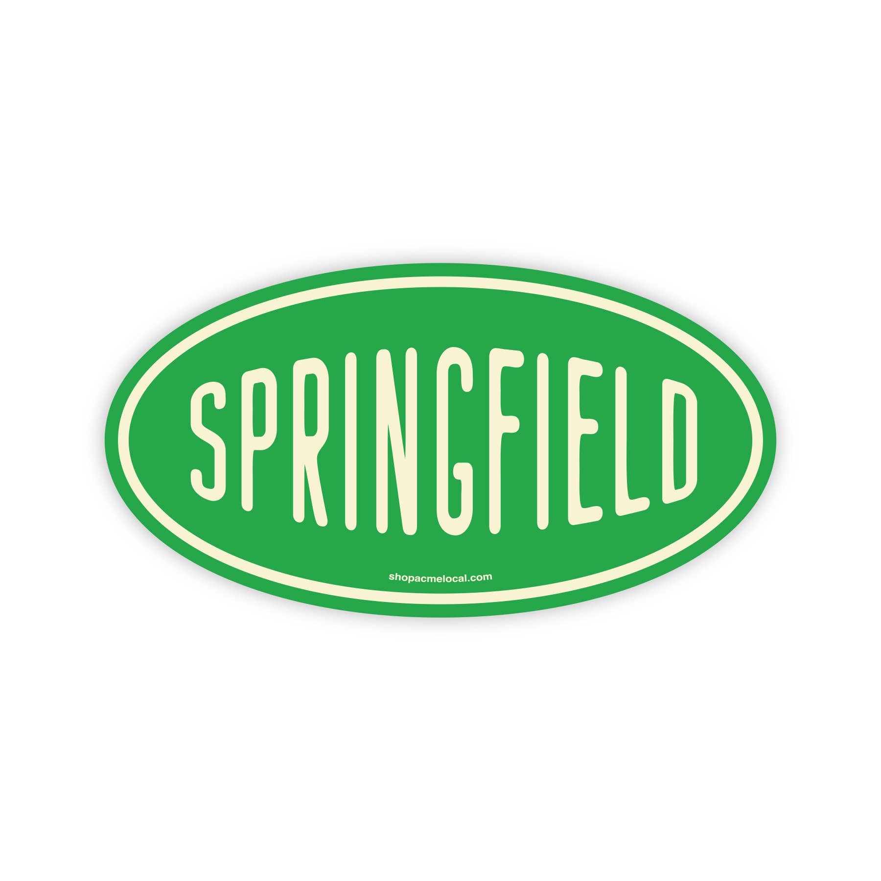 Acme Local - Wholesale Sticker - Vintage Oval Customizable Sticker2