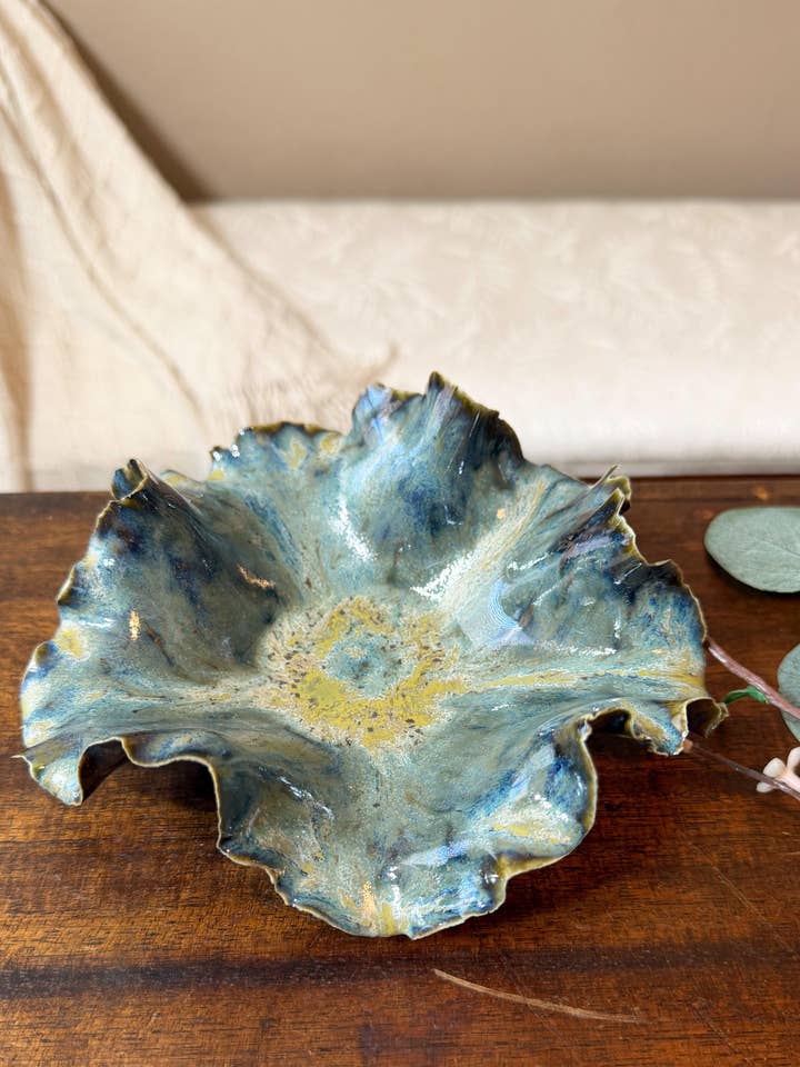 Blossom Bowl for wholesale by Cori Ceramics & Art LLC