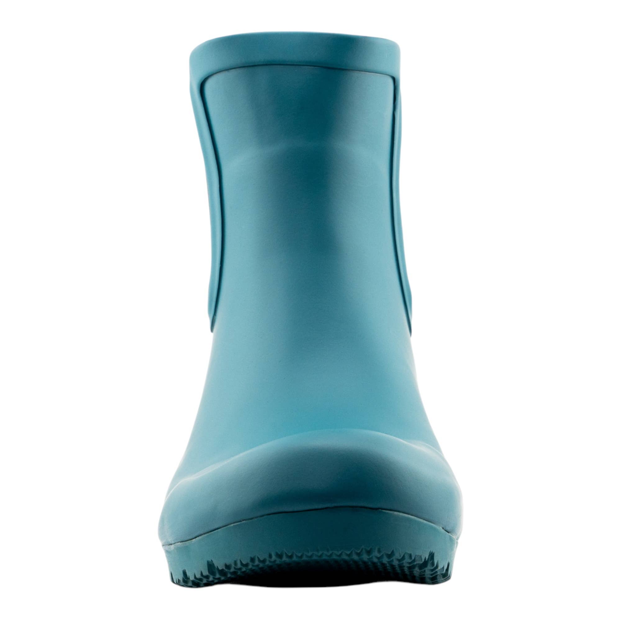 ROMA BOOTS - Wholesale Rain Boots - Women's - CHELSEA MATTE TEAL WOMEN'S ANKLE RAIN BOOTS4