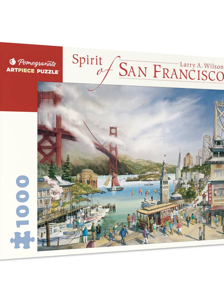 Larry A. Wilson: Spirit of San Francisco 1000-Piece Jigsaw Puzzle for wholesale by Pomegranate
