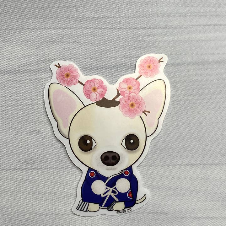 Miyo Art Design - Wholesale Sticker - Dogs of Spring Vinyl Sticker Set of 51