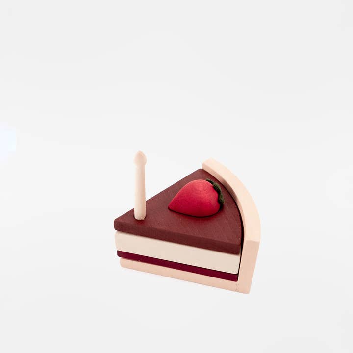 SABO concept - Wholesale Wood Toy - Kids - A piece of cake / Chocolate1
