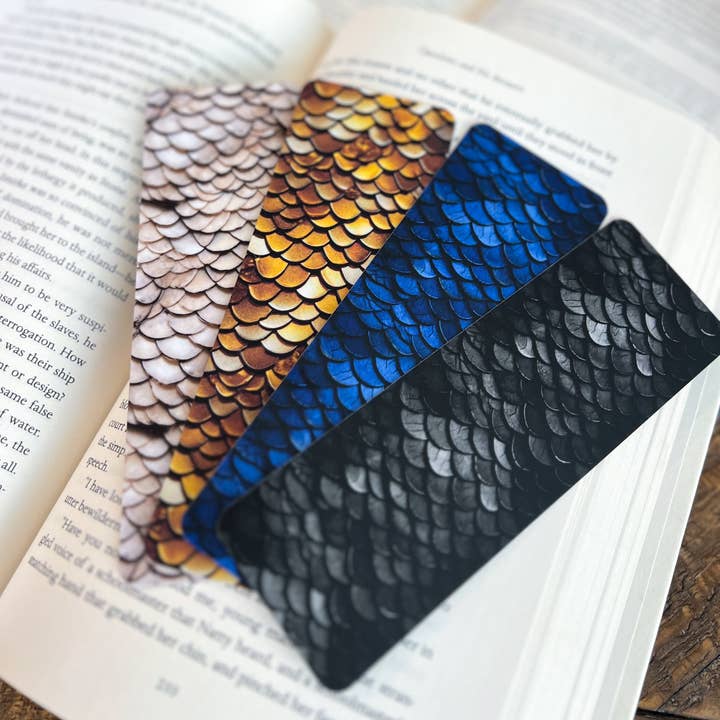 Little Turkey Shoppe - Wholesale Bookmark - Dragon Scale Bookmarks, Set 17