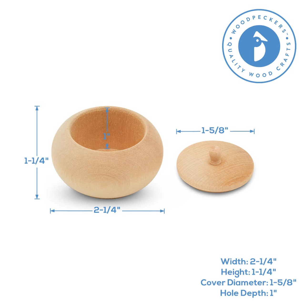 Woodpeckers Crafts - Wholesale Decorative Box - Vanity Trinket Box5